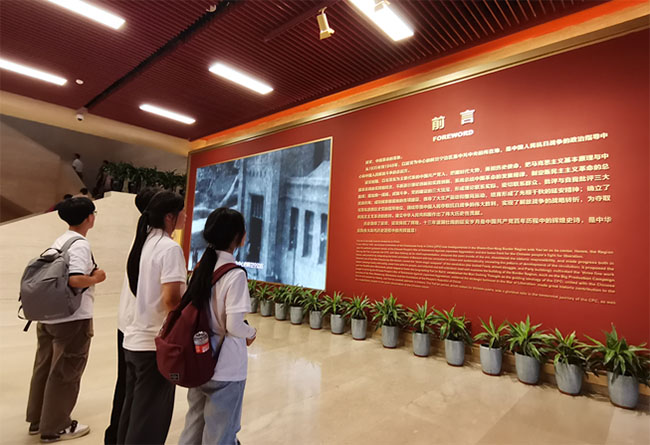 桂林航天工業(yè)學(xué)院暑期社會實踐團(tuán)：追憶紅色歷史，弘揚延安