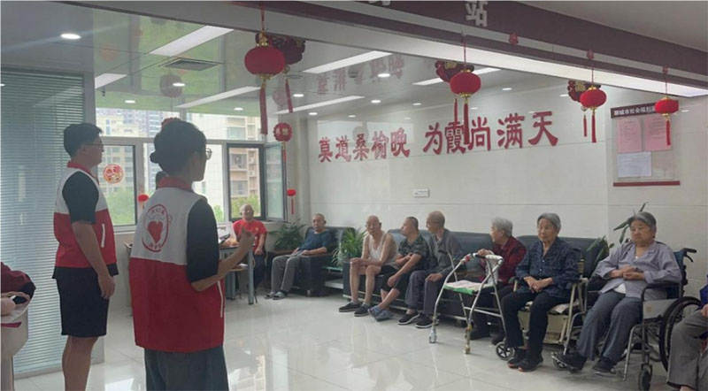 敬老志愿行，你我送溫暖