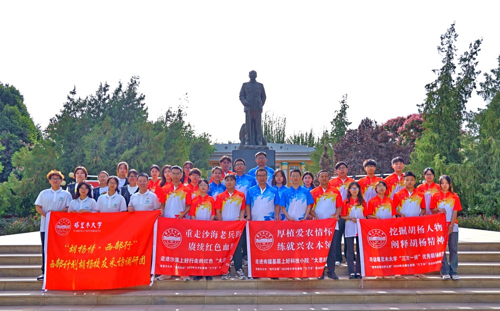 塔大學(xué)子三下鄉(xiāng)：重走沙海老兵路，賡續(xù)紅色血脈